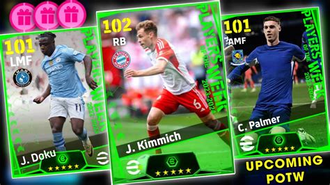 Upcoming Thursday New Potw Worldwide Apr In Efootball