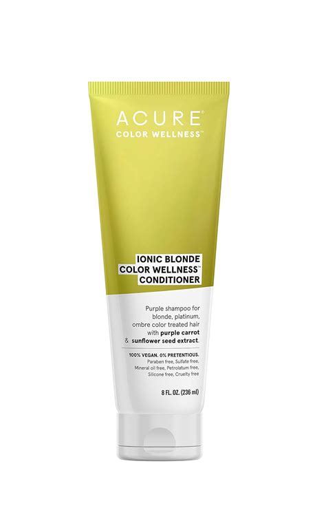 Amazon ACURE Ionic Blonde Color Wellness Purple Conditioner 100 Vegan Performance