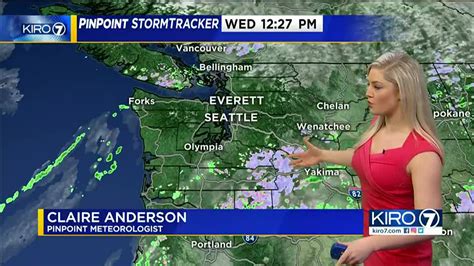 Kiro 7 Pinpoint Weather Video For Weds Afternoon Kiro 7 News Seattle