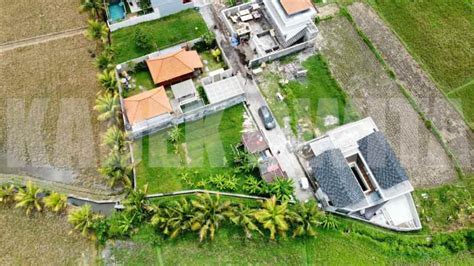 Dijual Tanah Sayan Ubud View Sawah Lingkungan Villa