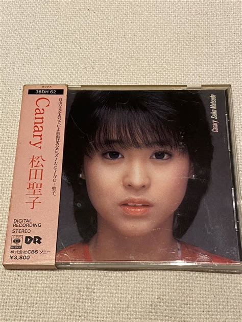 Yahooオークション 松田聖子cd「canary【38dh盤】箱帯付」