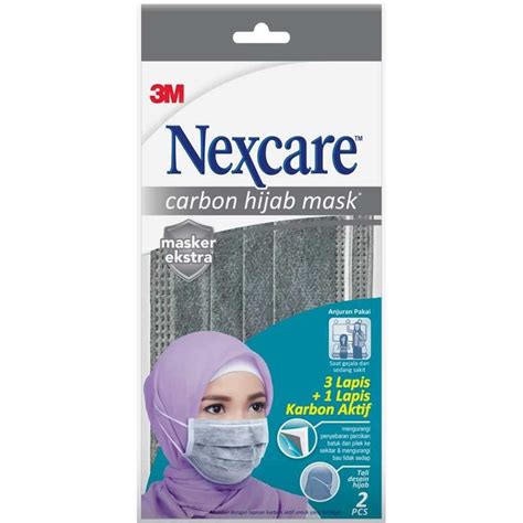 3m Nexcare Carbon Hijab Mask Shopee Philippines