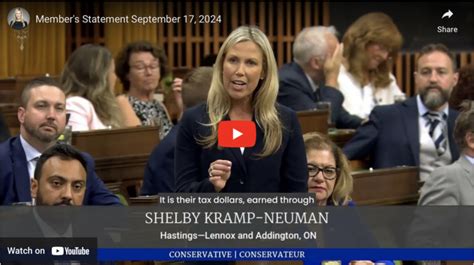 Shelby Kramp Neuman Member Of Parliament