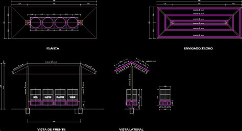 Trash Small House Dwg Block For Autocad Designs Cad