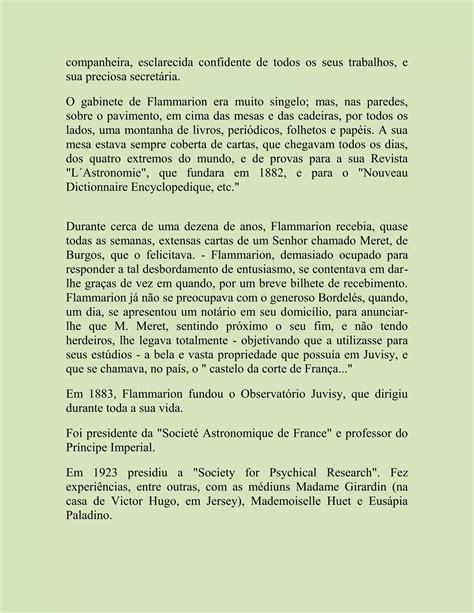 Espiritismo Amag Ramgis Biografia Camille Flammarion Pdf