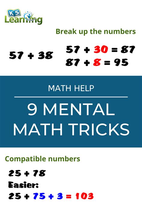 Using mental math tricks addition – Artofit