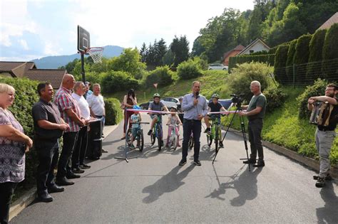 V Dravogradu Otvorili Del Obnovljene Ceste Foto Koro Ke Novice