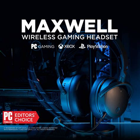 Maxwell Wireless Gaming Headset Audeze Llc