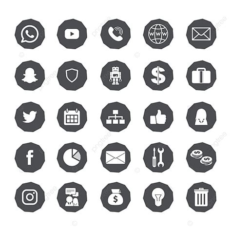 Social Media Collection Vector Hd Images Social Media Logotype