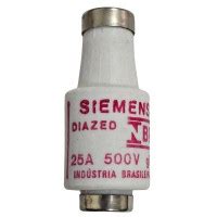 Fusível 25A 500V Diazed Retardado 5S B2 81 Siemens Ponto da Eletrônica