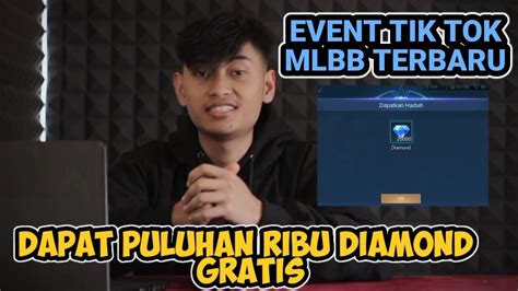 CARA DAPAT DIAMOND GRATIS DARI EVENT TIK TOK MLBB CREATOR BASE M4 YouTube