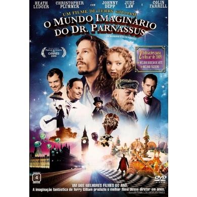 Dvd O Mundo Imagin Rio Do Dr Parnassus Heath Ledger Johnny Depp