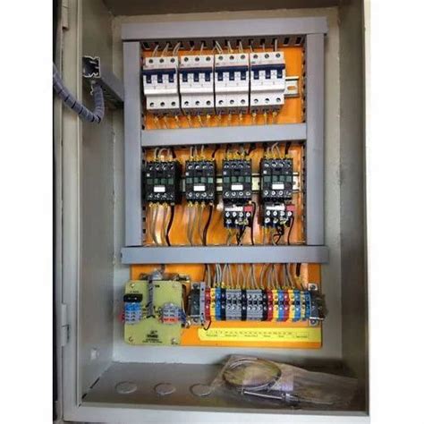 16 Gauge Metal Sheet Single Phase Electric Control Panel For