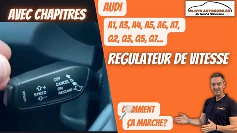 Audi A1 A3 A4 A5 A6 A7 Q3 Q5 Q7 Le Régulateur De Vitesse