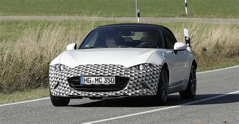 Mazda Mx 5 Ecco Le Foto Spia Del Nuovo Facelift News Automotoit