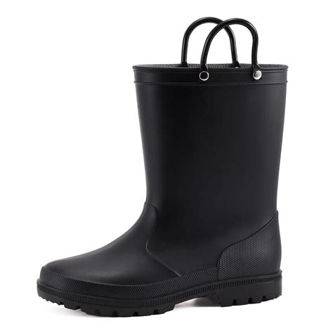 Black Handle Wellies