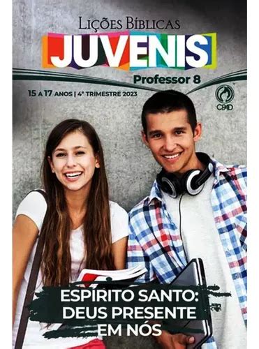 Revista Juvenis Professor Ebd Trimestre Mercadolivre