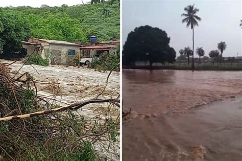 Chuva Forte Deixa Fam Lias Ilhadas No Sert O Veja V Deos Vitrine Do