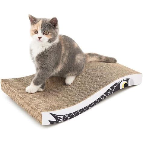 Griffoir Pour Chat Griffoir Chats Carton Avec Texture Scratch Premium