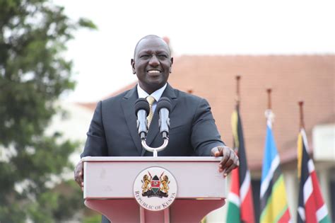 William Ruto Kenias grüner Präsident Climate Table