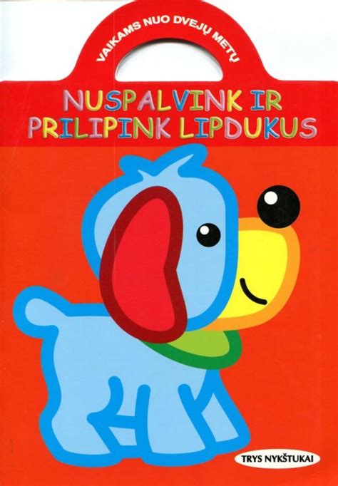 Nuspalvink Ir Prilipink Lipdukus Knyga Su Defektais Patogupirkti Lt