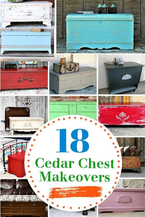 18 Cedar Chest Makeovers Paint Vintage Cedar Chests Painted Cedar