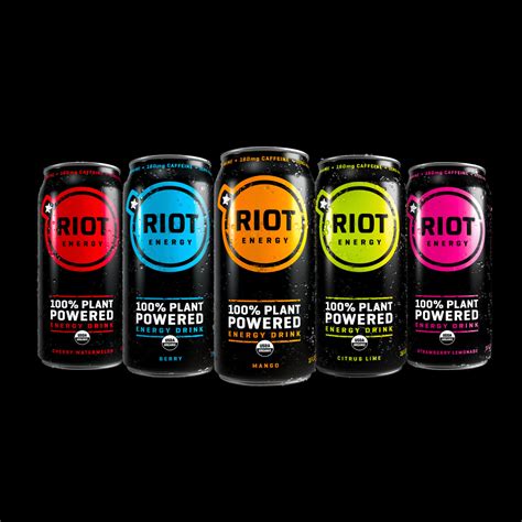 100% Plant Powered Energy Drink – RIOT Energy