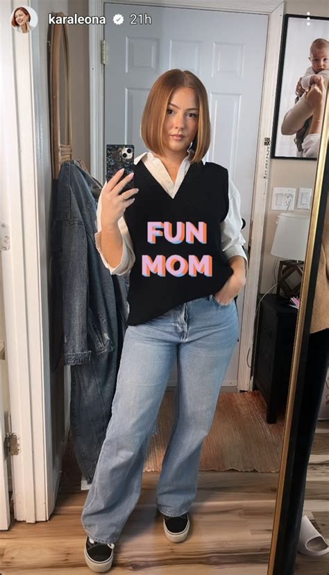 Kara Bass is a 'fun mom' in casual spring look