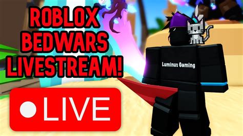 Roblox Bedwars Livestream Road To 1k YouTube