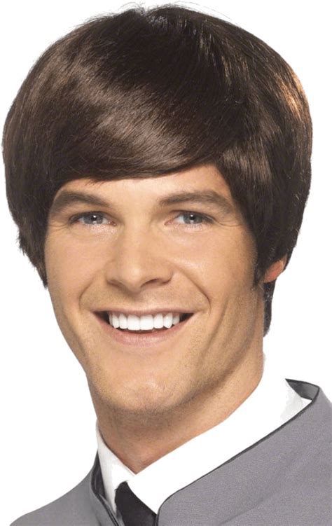 Paul McCartney The Beatles Wig - Brown | Joke.co.uk