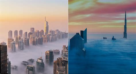 In Pics 13 Of Your Best Photos Of Dubais Incredible Fog This Morning