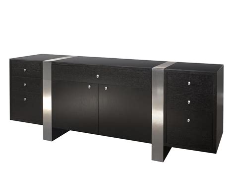 Office File Credenza Nero Wenge By Sharelle MIG Furniture