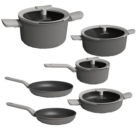 Berghoff International Leo 10 Piece Aluminum Non Stick Cookware Set