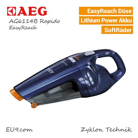 AEG AG6114 Akku Handstaubsauger Günstig bei EU9