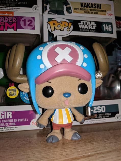 Close Up Of The Flocked Chopper Pop Figure R Onepiece