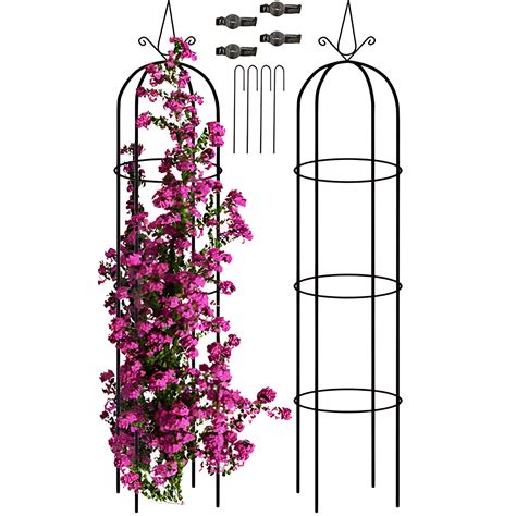 Pergola Ogrodowa S Up Stela Podpora Na Kwiaty R E Metalowa Kotwy