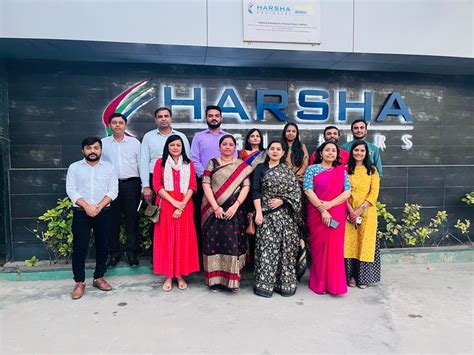 Visit Of Harsha Engineers International Limited Visit By Faculty