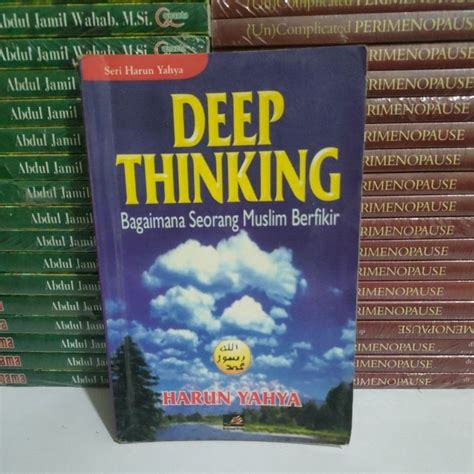 Original Book Deep Thinking Book How A Muslim Thinks Shopee Malaysia