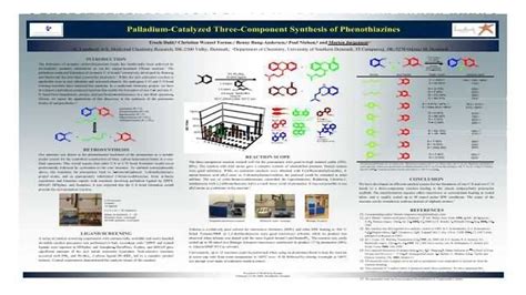 Palladium Catalyzed Three Component Synthesis Of Phenothiazines Poster