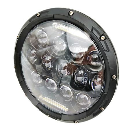 Phare Rond Led Furtif Black Cm Brazoline