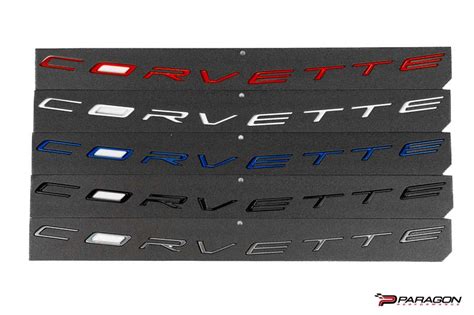 C8 Stingray Corvette Script Emblem Rear Bumper Gm Oem
