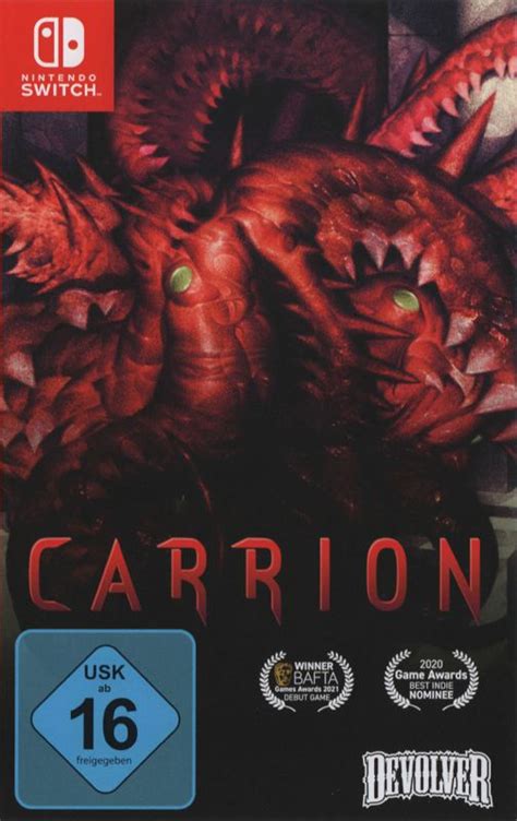 Carrion Cover Or Packaging Material MobyGames