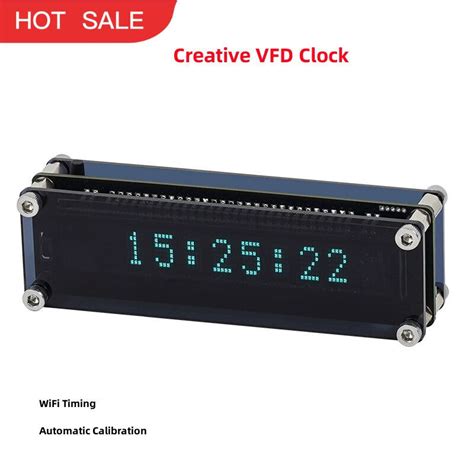 Vfd Clock Real Time Display Wifi Clock Vacuum Fluorescent Display Wifi