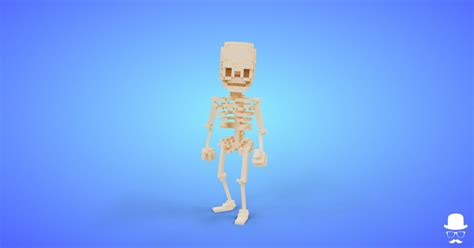 3d Voxel Model Skeleton Character 3d Humanoids Unity Asset Store