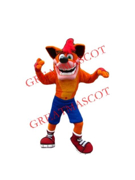 Crash Bandicoot Mascot Costume