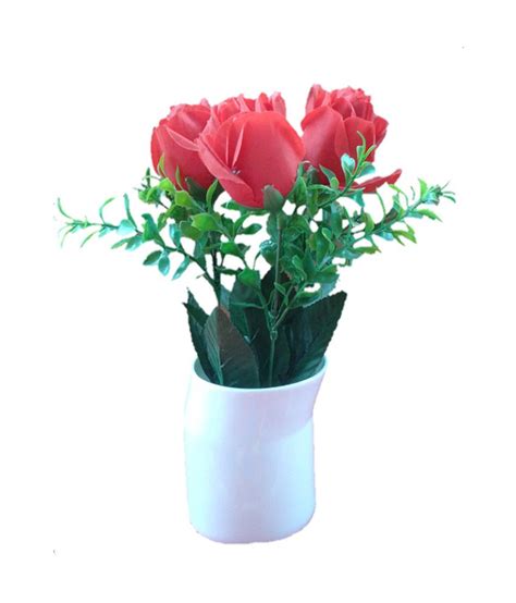 Uk Flowers Artificial Flower With Ceramic Pot Set Of 3 Buy Uk