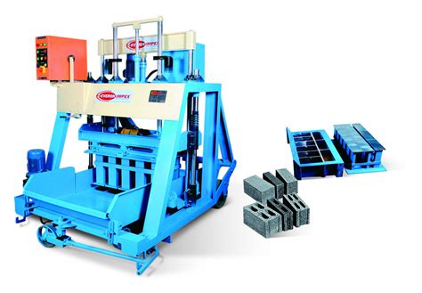 Semi Automatic Bricks Making Machine Bricks Making Machine Everon Industries Coimbatore Id