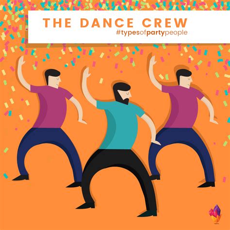 Types Of Party People on Behance
