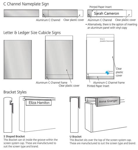 Cubicle Signs | Office Signs | Systech Signage | USA