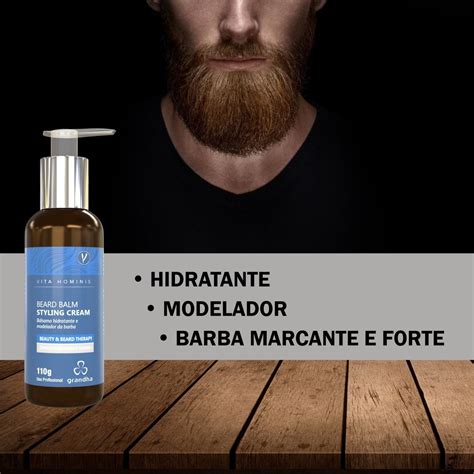 Modelador Para Barba Grandha Vita Hominis Beard Balm Styling Casa Do Shampoo